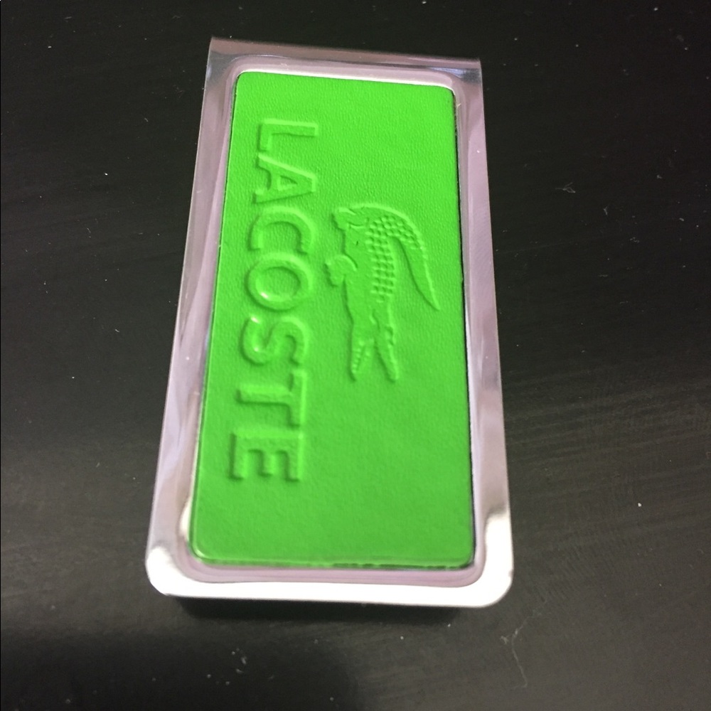 Lacoste money clip